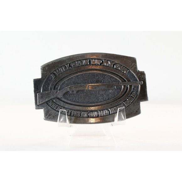 I Will Give Up My Gun When They Pry It From My Cold Dead Fingers Belt Buckle - Picture 1 of 2